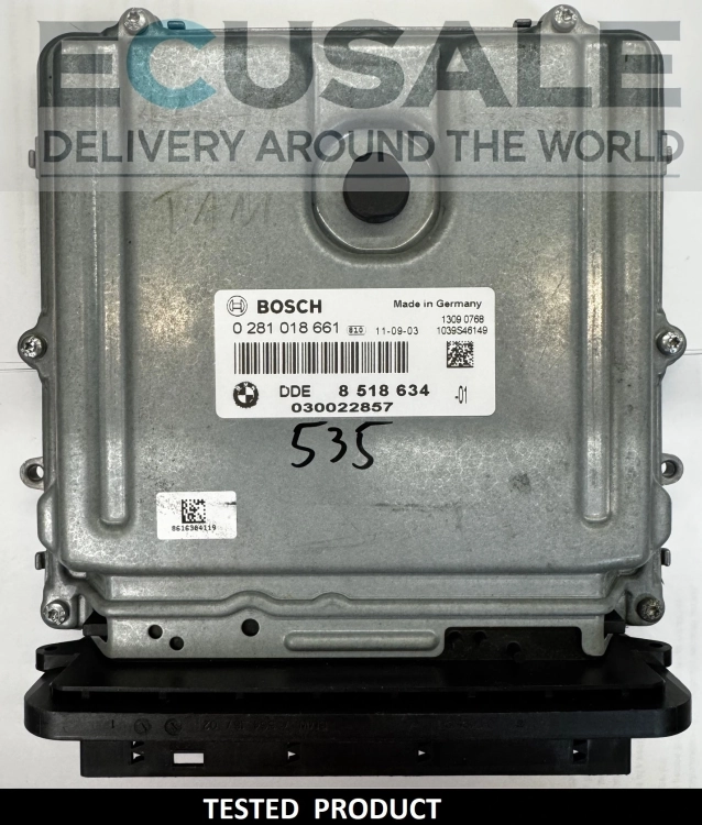 ecu  DDE8518634 0281018661 CENTRALINA DO MOTOR