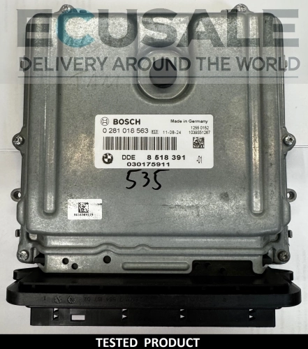 ECU sterownik BMW DDE8518391 0281018563  .webp