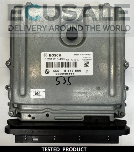 ecu bmw DDE8517866 0281018490 STEUERGERÄT