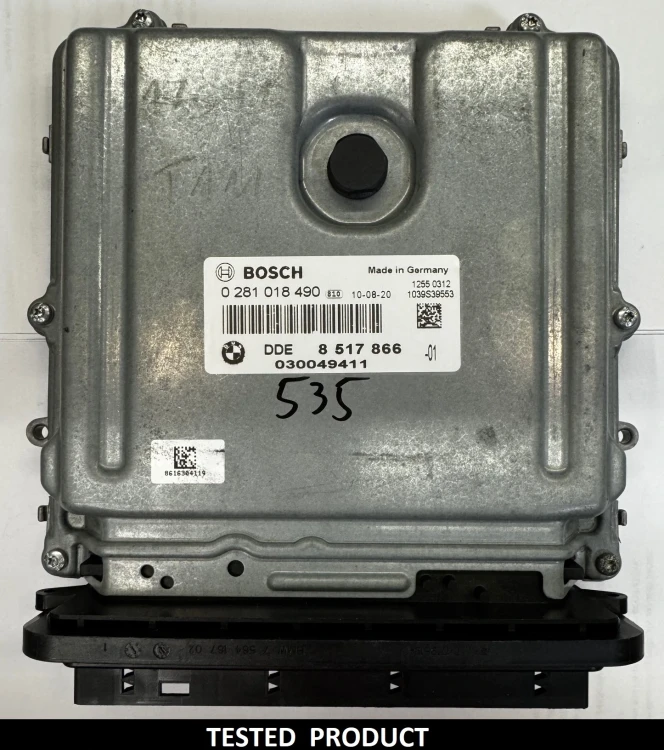8517866 0281018490 centralina motore BMW 2.0 Diesel DDE8517866 F10 / F11