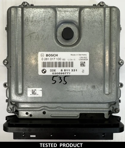 8511331 0281017100 centralita de motor BMW 2.0 Diésel DDE8511331