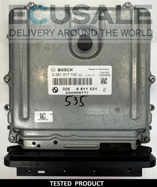 ecu BMW 5- DDE8511331 0281017100 CENTRALINA DO MOTOR