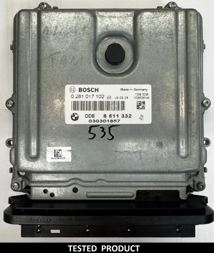 8511332 0281017102 sterownik silnika BMW 2.0 Diesel DDE8511332