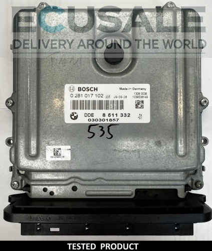 ecu bmw DDE8511332 0281017102 CENTRALINA