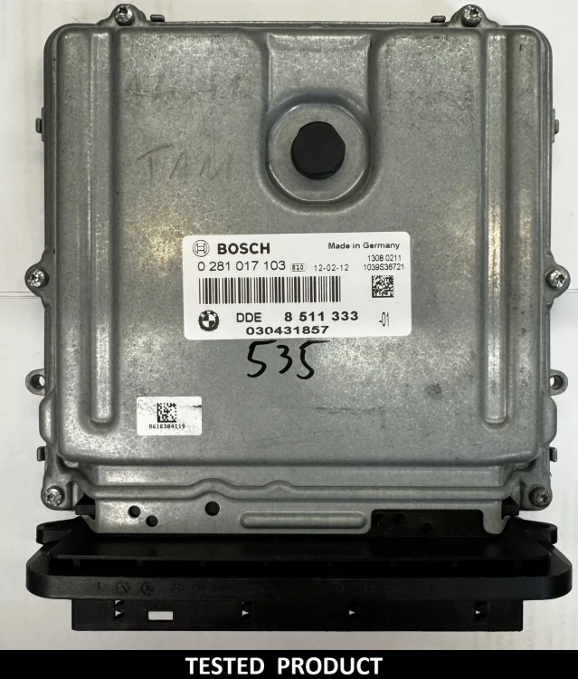 8511333 0281017103 sterownik silnika BMW 2.0 Diesel DDE8511333