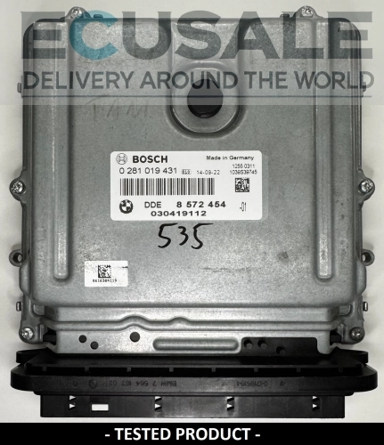 ecu BMW 2.0 DDE8572454 0281019431 STEUERGERÄT