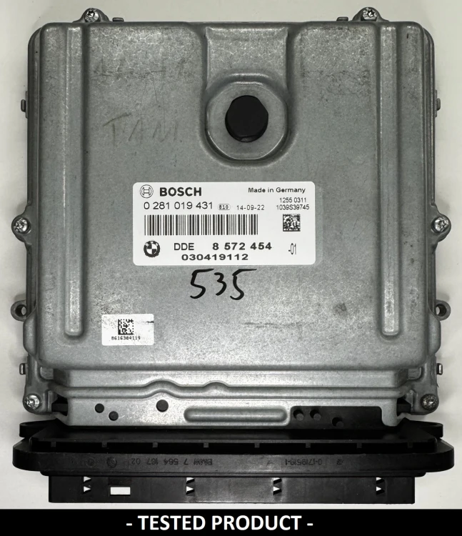 8572454 0281019431 Motorsteuergerät BMW 2.0 Diesel DDE8572454