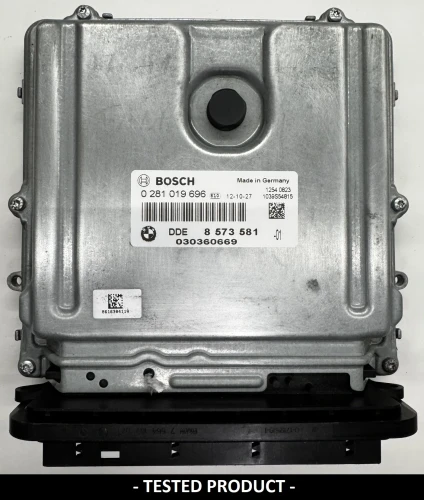 8573581 0281019696 centralita de motor BMW 2.0 Diésel DDE8573581