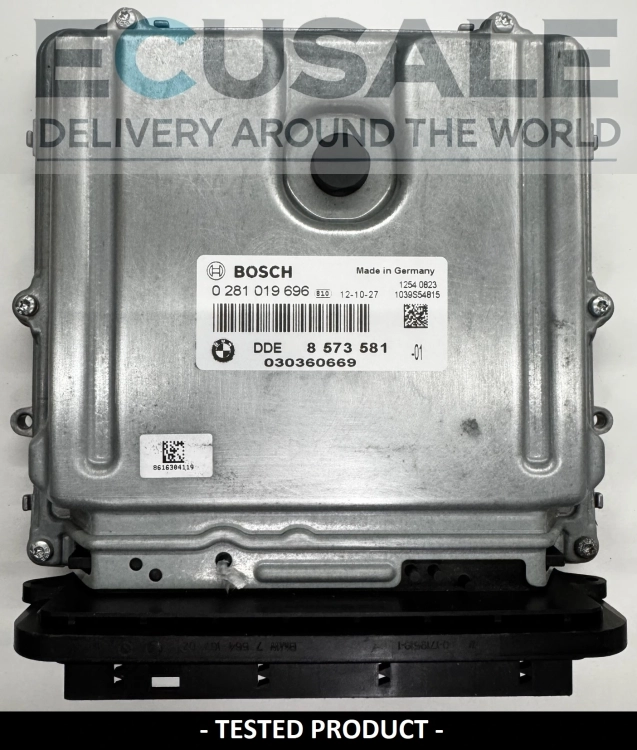 ecu BMW 2.0 diesel do BMW DDE8573581 0281019696 CENTRALINA