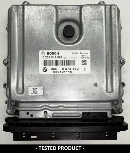 8573582 0281019699 centralina motore BMW 2.0 Diesel DDE8573582