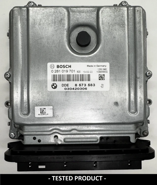 8573583 0281019701 engine control unit BMW 2.0 Diesel DDE8573583 F11 525d