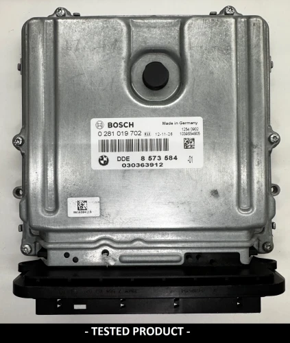 8573584 0281019702 sterownik silnika BMW 2.0 Diesel DDE8573584