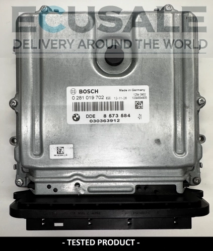ecu BMW 2.0 525 diesel DDE8573584 0281019702 CENTRALINA DO MOTOR