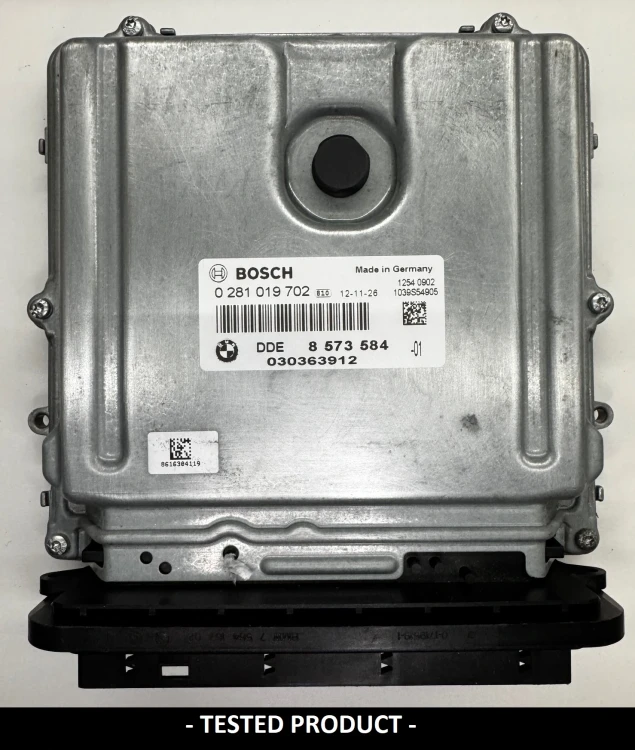 8573584 0281019702 sterownik silnika BMW 2.0 Diesel DDE8573584