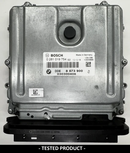 8573900 0281019754 engine control unit BMW 2.0 Diesel DDE8573900