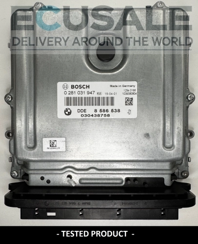 BMW 2.0 diesel Sterownik DDE 8586538 0281031947