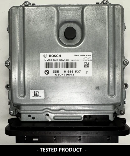 8586537 0281031952 centralina motore BMW 2.0 Diesel DDE8586537