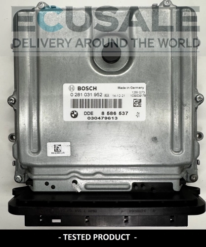 ecu BMW 525 diésel DDE 8586537 0281031952 STEUERGERÄT