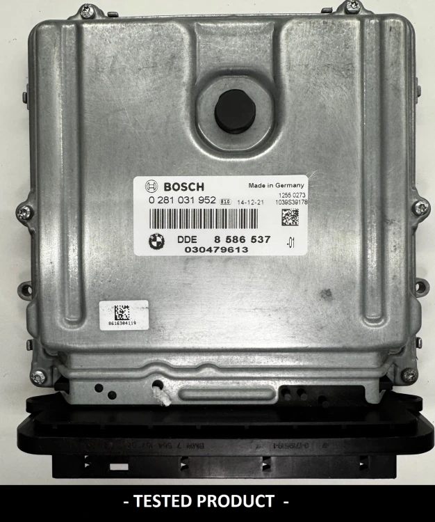 8586537 0281031952 engine control unit BMW 2.0 Diesel DDE8586537