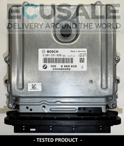 ecu DDE 8585835 0281031838 centralina do motor