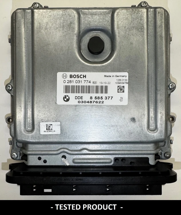 8585377 0281031774 sterownik silnika BMW 2.0 Diesel DDE8585377