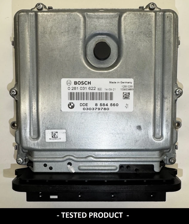8584560 0281031622 centralina do motor BMW 2.0 Diesel DDE8584560