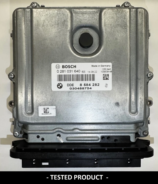 8584282 0281031640 engine control unit BMW 2.0 Diesel DDE8584282 F10 / F11