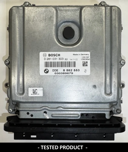 8582553 0281031303 centralina motore BMW 2.0 Diesel DDE8582553
