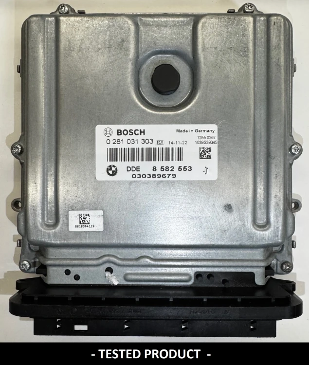 8582553 0281031303 engine control unit BMW 2.0 Diesel DDE8582553