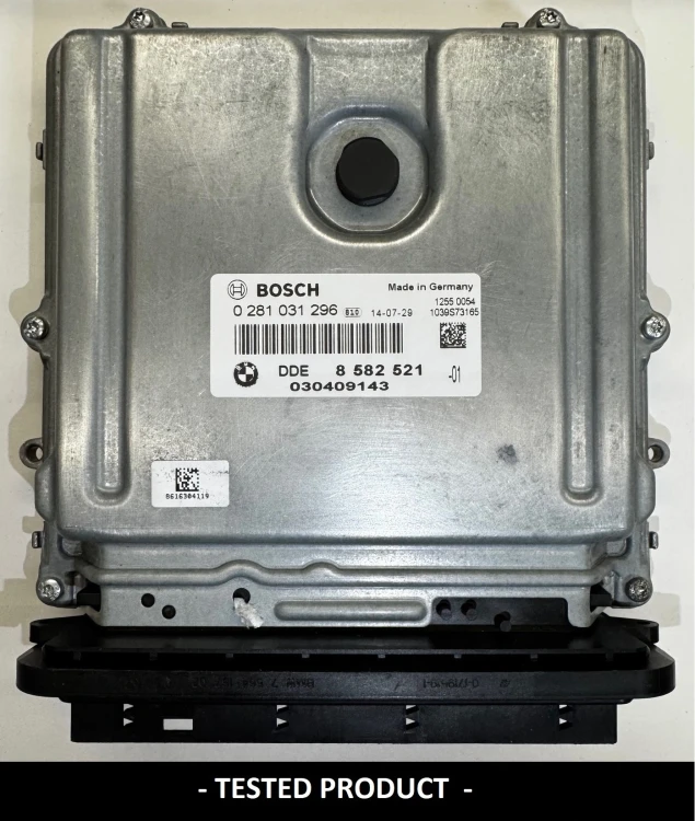8582521 0281031296 centralina do motor BMW 2.0 Diesel DDE8582521 F20 / F30