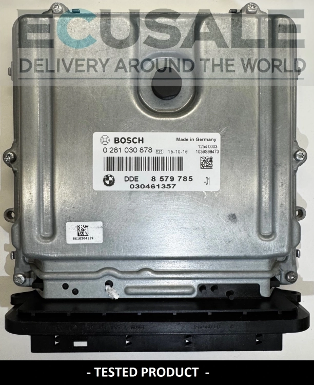 ecu 2.0D BMW 525 DDE8579785 0281030878 centralina do motor