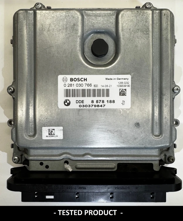 8578188 0281030766 engine control unit BMW 2.0 Diesel DDE8578188