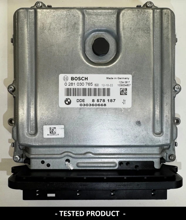 8578187 0281030765 engine control unit BMW 2.0 Diesel DDE8578187