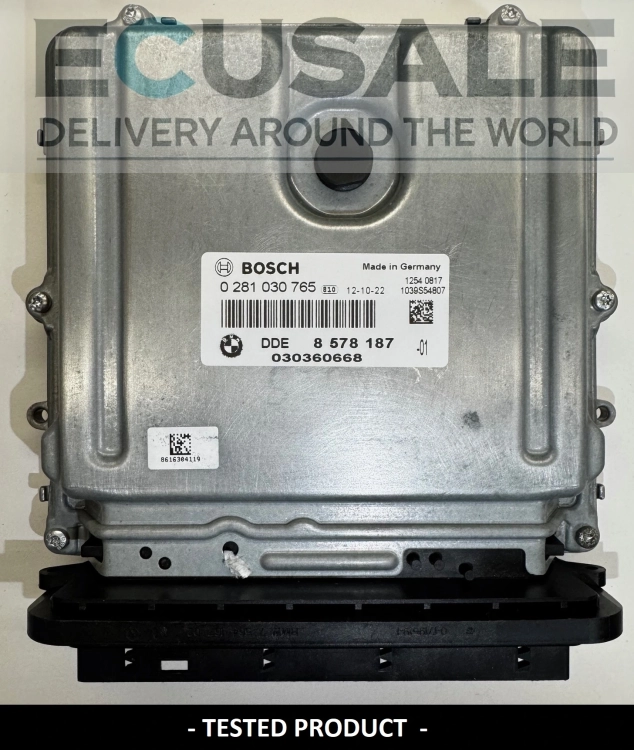 ecu BMW  DDE8578187 0281030765 centralina