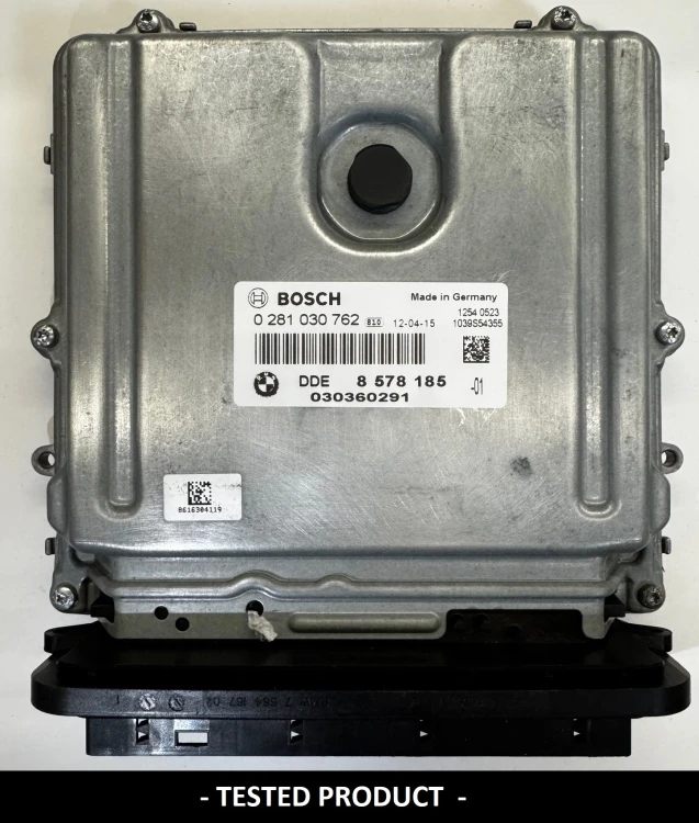 8578185 0281030762 centralina motore BMW 2.0 Diesel DDE8578185