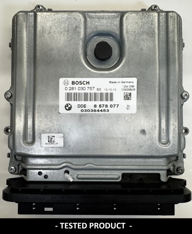8578077 0281030757 engine control unit BMW 2.0 Diesel DDE8578077 F30 325d