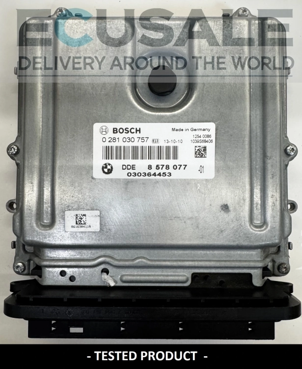 ECU DDE8578077 0281030757 bmw 5