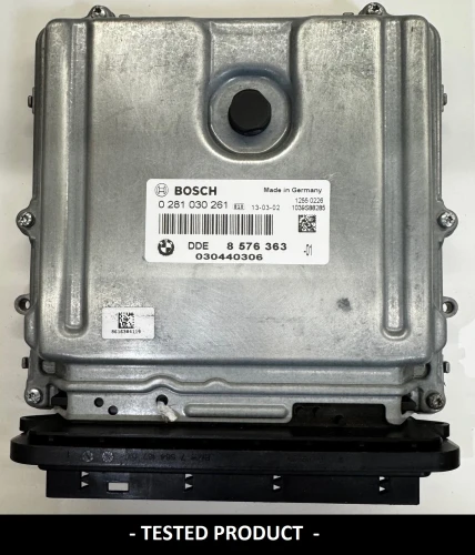 8576363 0281030261 centralina motore BMW 2.0 Diesel DDE8576363