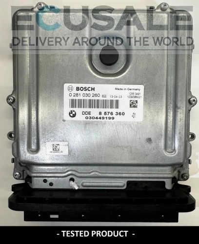 ecu BMW DDE 8576360 0281030260 centralina do motor