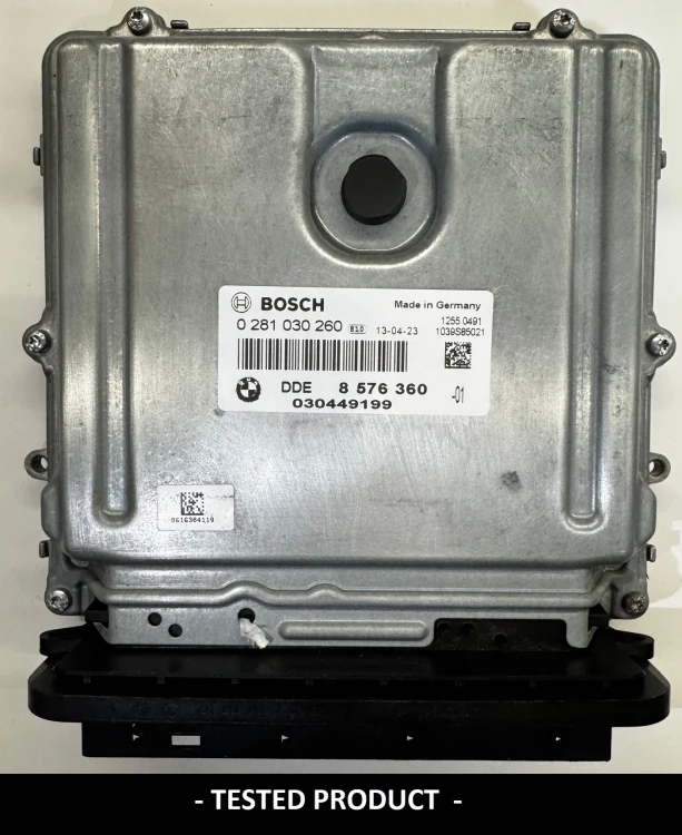8576360 0281030260 centralina motore BMW 2.0 Diesel DDE8576360