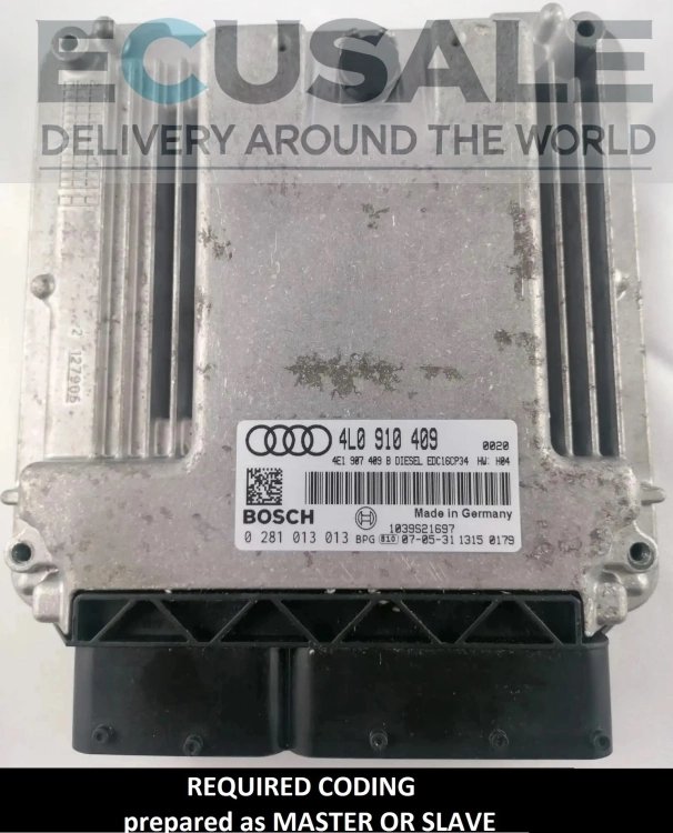 ECU AUDI-4.2-4L0910409-0281013013-1 CENTRALINA