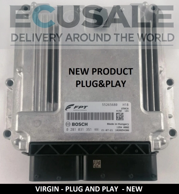 nuova centralina motore 55265680 0281031351  FIAT DUCATO PLUG AND PLAY