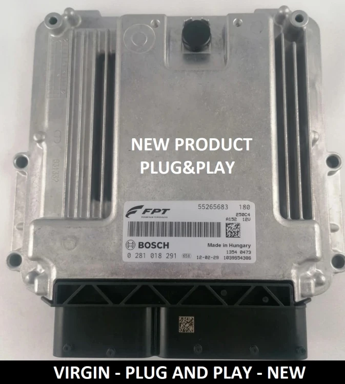 55265683 0281018291 new Bosch engine control unit Fiat Ducato 3.0