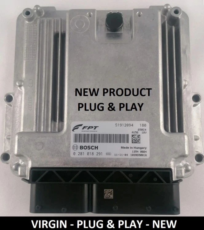 51912094 0281018291 nowy sterownik silnika Bosch Fiat Ducato 3.0