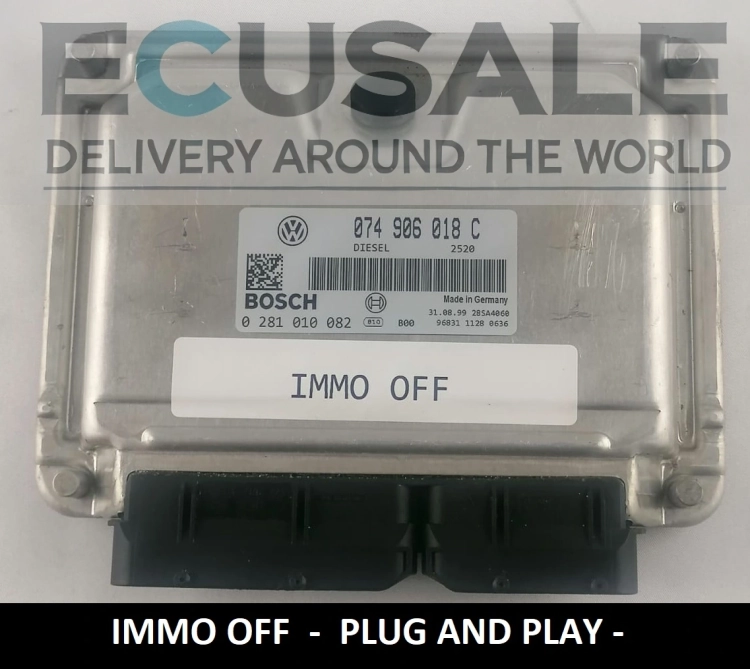 IMMO OFF ecu VW T4 2.5  074906018C 0281010082 centralina