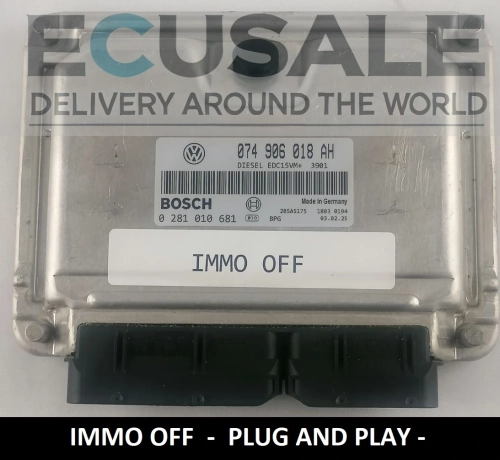 ECU Engine 0281010681 074906018AH VW T4 LT 2.5
