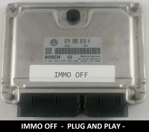 0281010078 074906018N sterownik silnika Bosch VW T4 / LT 2.5 TDI