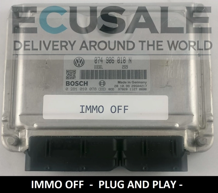 ECU ENGINE 0281010078 074906018N