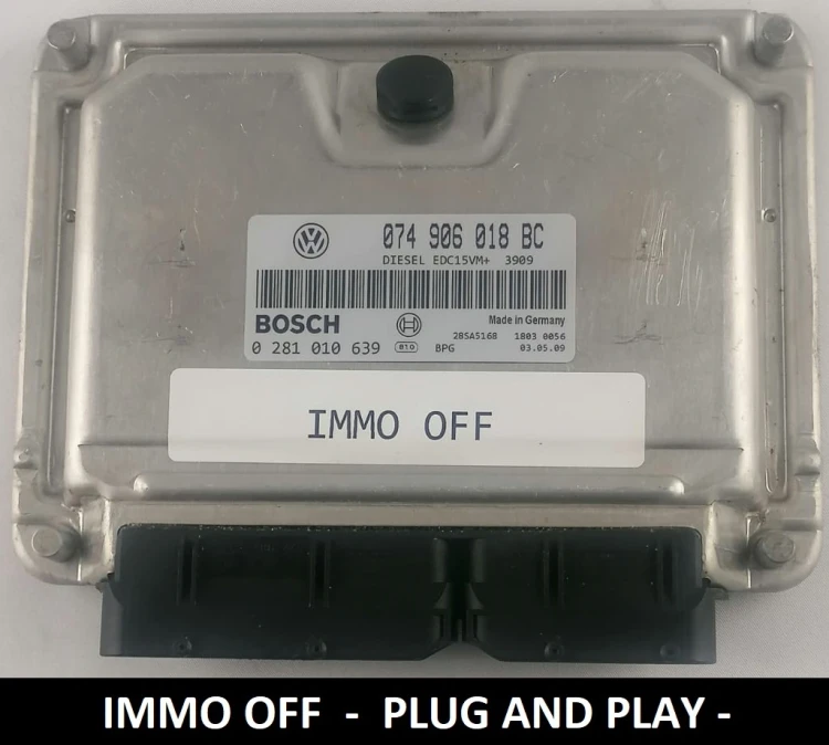 0281010639 074906018BC engine ECU Bosch VW T4 / LT 2.5 TDI