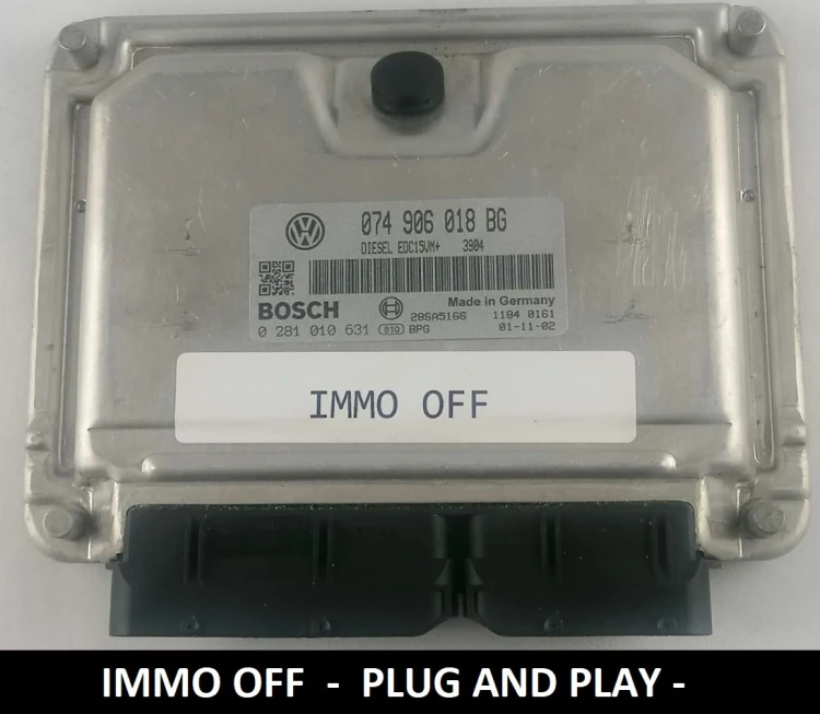 0281010631 074906018BG engine ECU Bosch VW T4 / LT 2.5 TDI